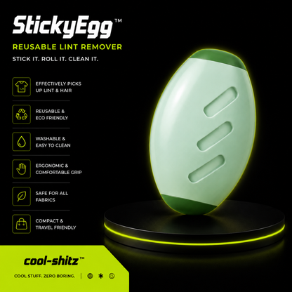 StickyEgg™ Reusable Lint Remover