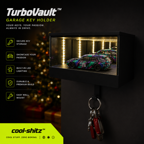 TurboVault™ Garage Key Holder