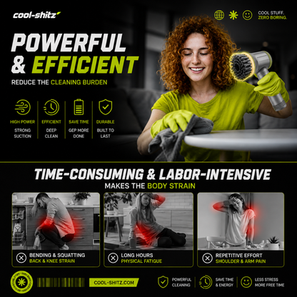 CleanSpin™ Electric Scrubber