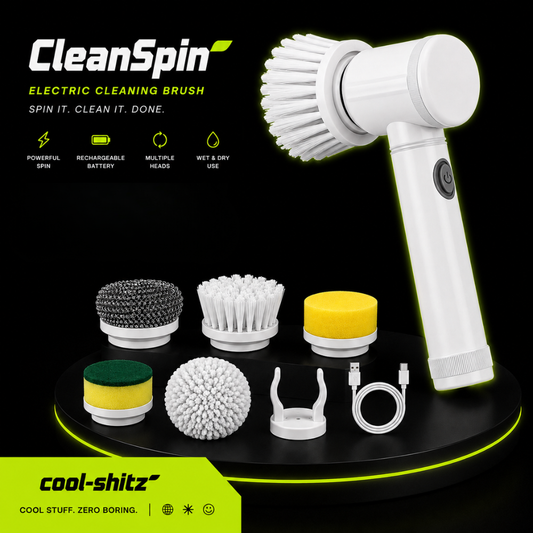 CleanSpin™ Electric Scrubber