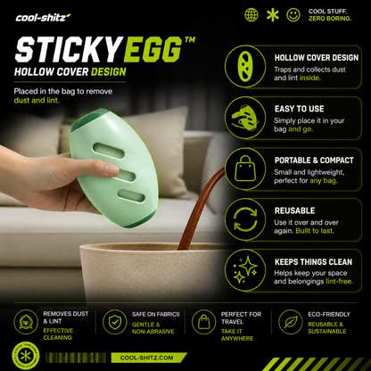 StickyEgg™ Reusable Lint Remover